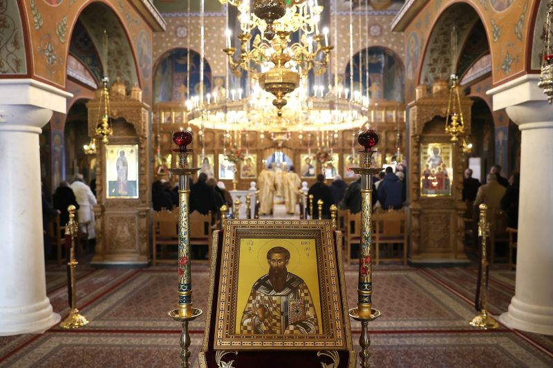 Πρωτοχρονιά στην Ιερά Μητρόπολη Δράμας